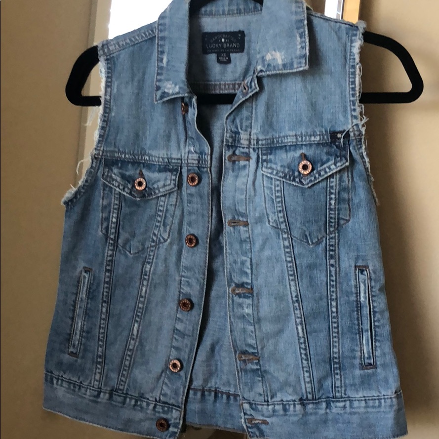 Lucky Brand Denim Vest